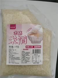 米兄弟孝感米酒酒釀醪糟酒飲料袋裝招商1kg