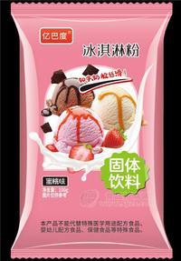 蜜桃味冰淇淋粉固體飲品