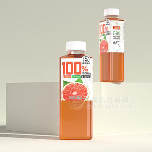 情有獨鐘100%紅西柚果汁無菌冷罐飲料飲品招商500ml
