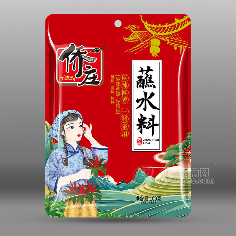 僑莊蘸水料麻辣鮮香調(diào)味品廠家招商100g