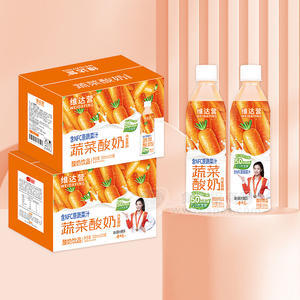 维达营蔬菜酸奶酸奶饮品饮料厂家招商500ml