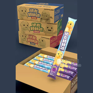 爱旺熊奶龙棒棒冰葡萄味乳味饮品饮料厂家招商78ml