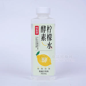 恒利康酵素檸檬水果蔬汁飲料飲品廠家招商500ml