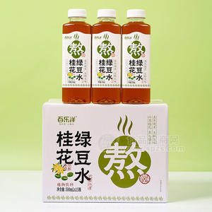 百乐洋桂花绿豆水植物饮料饮品厂家招商500ml