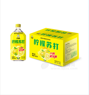 英格柠檬苏打风味饮料1升