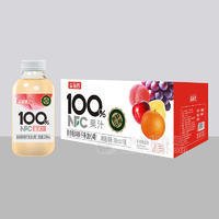 益品妙蜜桃汁100%NFC果汁飲料飲品招商338ml