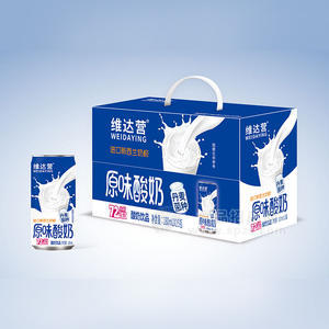 维达营原味酸奶酸奶饮品饮料招商180ml