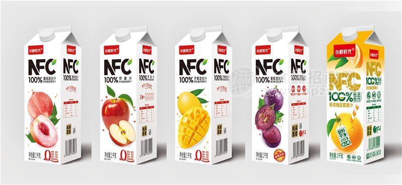 小样时光®100NFC果汁1升屋顶盒