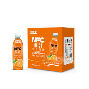 美果来橙汁NFC饮品复合果汁饮料招商1L