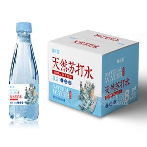 毓茗盞天然蘇打水飲料飲品廠家招商365mlx12瓶