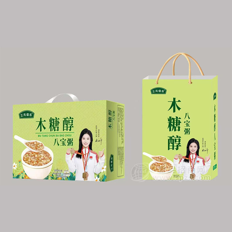 三元佳乐八宝粥木糖醇方便食品厂家招商箱装 