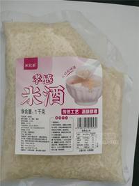 米兄弟孝感米酒酒釀醪糟飲料袋裝招商1kg