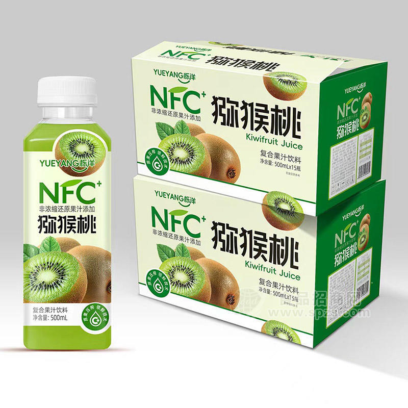 栎洋猕猴桃NFC复合果汁饮料饮品招商500ml