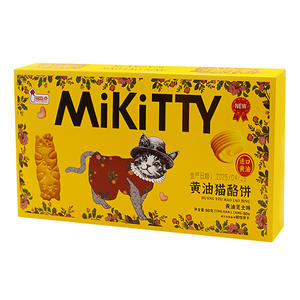 铭乾点黄油猫酪饼黄油芝士味休闲食品80g