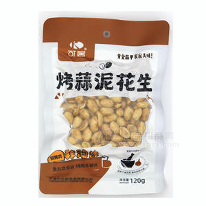 可居烤蒜泥花生烘烤類休閑食品廠家招商120g