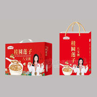 三元佳八宝粥乐桂圆莲子方便食品厂家招商箱装