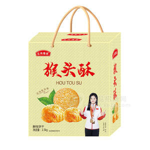 三元佳乐猴头酥酥性饼干休闲食品零食厂家招商箱装