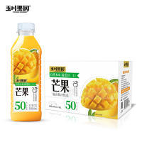 玉川果園芒果50%復合果汁飲品飲料廠家招商600ml×15