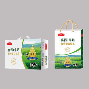 三元佳乐高钙+牛奶复合蛋白饮品饮料招商箱装