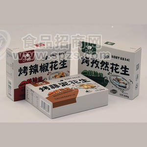 可居花生烘烤类非油炸休闲零食厂家招商368g