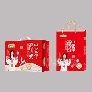 三元佳樂高鈣奶中老年復(fù)合蛋白飲品飲料廠家招商箱裝