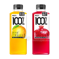 鮮點(diǎn)子果汁系列100%無(wú)菌冷罐復(fù)合汁飲料500ml