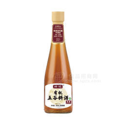 有机五谷酿造料酒（烹饪黄酒）调味品厂家招商500ml