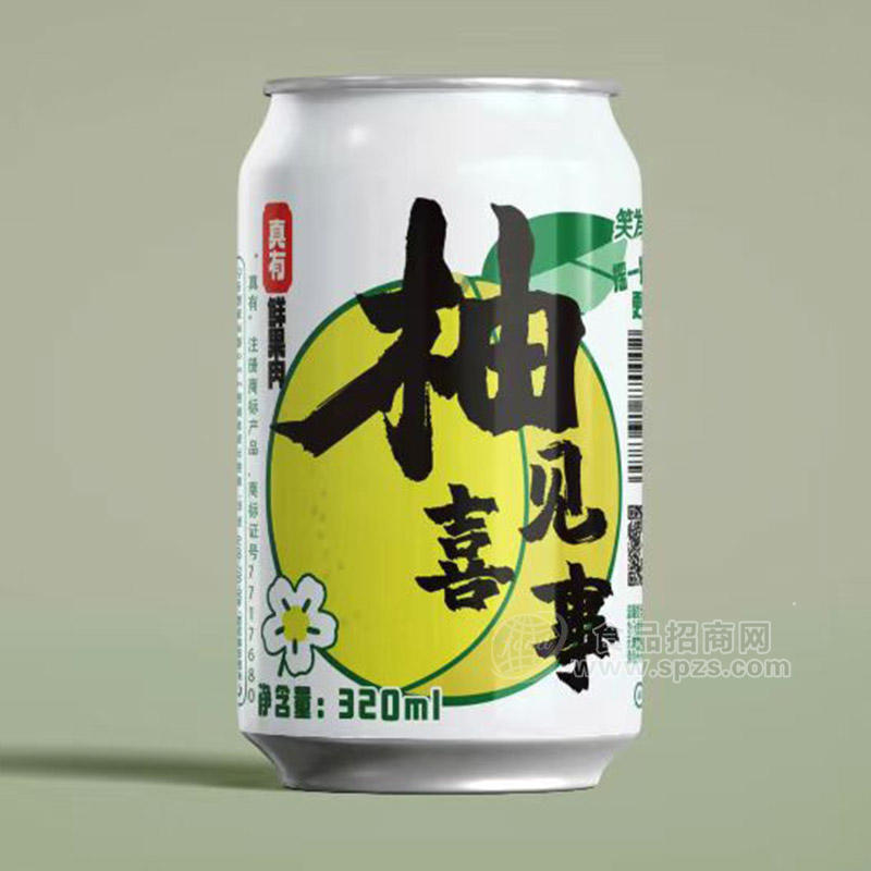 笑为鲜真有鲜果肉果肉果汁饮料厂家招商320ml