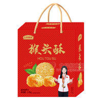 三元佳乐猴头酥酥性饼干休闲零食厂家招商礼盒装