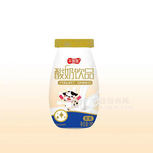 牛加加酸奶飲品原味酸奶飲料廠家招商180ml