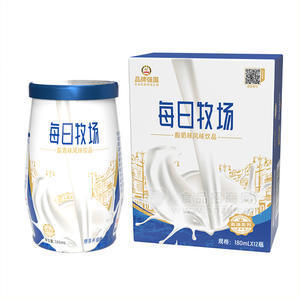 每日牧場酸奶味風(fēng)味飲品飲料廠家招商180ml