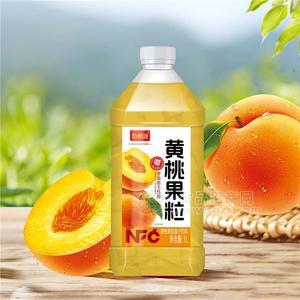 恰相逢黃桃果粒果汁飲料1升