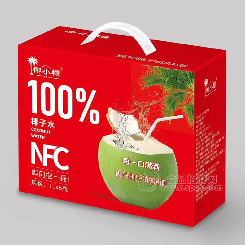椰小帽椰子水100%NFC饮品饮料厂家招商1L