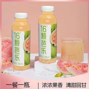 16颗芭乐芭乐风味饮品饮料厂家招商300ml