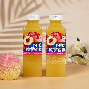 增健NFC佐餐蜜桃味60%含量復合果汁飲料480ml