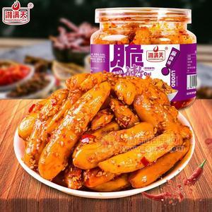 湘满天嫩萝卜麻辣味下饭菜酱腌菜休闲食品招商罐装