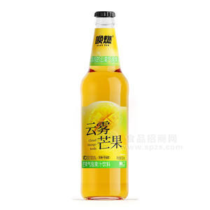 喚燃云霧芒果氣泡果汁飲料飲品廠家招商520ml