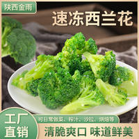 杞动能量厂家批发速冻西兰花净菜团餐学校食堂专用蔬菜招商