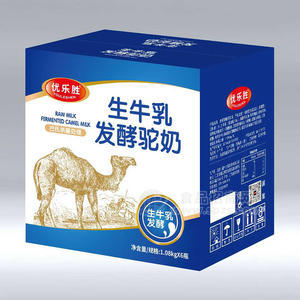 优乐胜生牛乳发酵驼饮料饮品厂家招商1.08kg×6