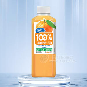 增健砂糖桔汁100%無(wú)菌罐裝NFC原果汁飲料飲品500ml