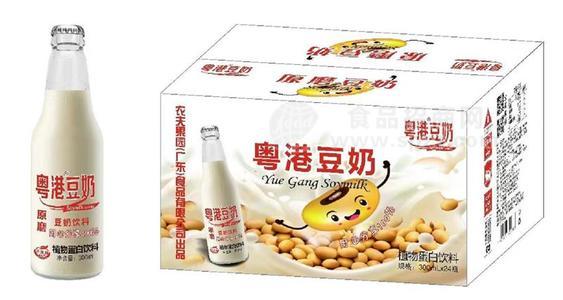 粤港豆奶植物蛋白饮料300ml