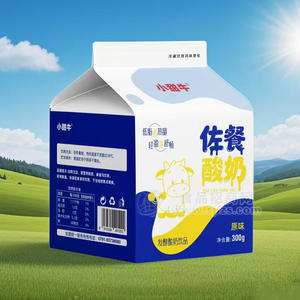 小甜牛佐餐酸奶原味發(fā)酵酸奶飲品飲料廠家招商300g