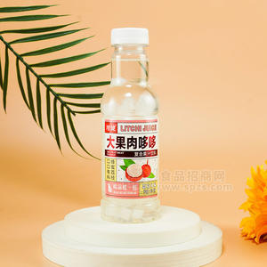 增健大果肉多多復(fù)合果汁飲料荔枝風(fēng)味飲料飲品廠家招商460ml