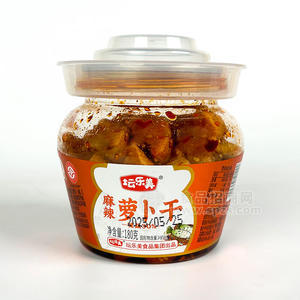 壇樂美麻辣蘿卜干醬腌菜咸菜休閑食品廠家招商180g
