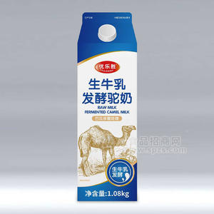 优乐胜生牛乳发酵驼饮料饮品厂家招商1.08kg