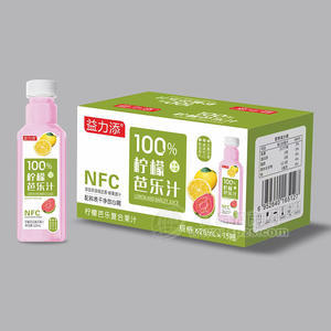 益力添檸檬芭樂汁100%無菌冷罐復(fù)合果汁飲料飲品廠家招商62