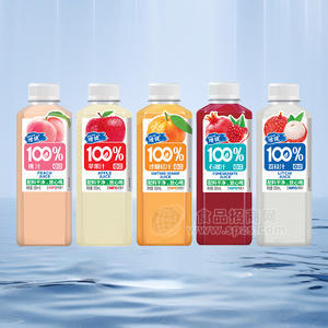 增健果汁100%无菌罐装NFC原果汁饮料饮品招商500ml