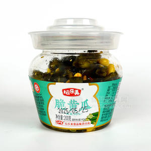 坛乐美脆黄瓜酱腌菜咸菜厂家招商200g
