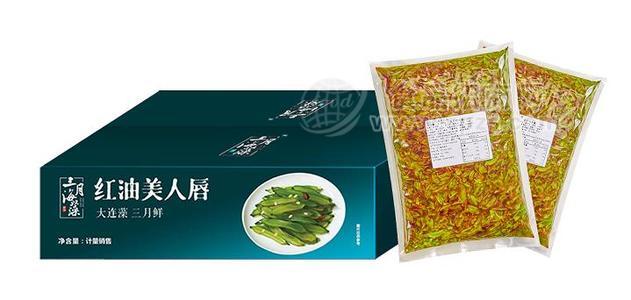 红油美人唇海带