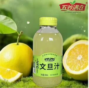 五谷滿倉文旦汁復(fù)合果汁飲料飲品廠家招商300ml